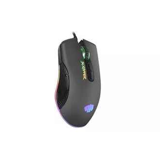 Fury Herní myš Scrapper, herní, 6400DPI, USB, optická, drátová, RGB, 7 tlačítek, kabel délka 1,6m, černá Fury Herní myš Scrapper, herní, 6400DPI, USB, optická, drátová, RGB, 7 tlačítek, kabel délka 1,6m, černá