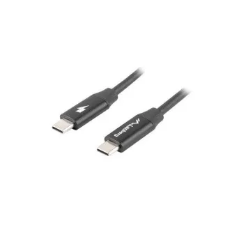 LANBERG USB-C M / M 2.0 kabel 1,8m, černý, rychlé nabíjení 4.0 LANBERG USB-C M / M 2.0 kabel 1,8m, černý, rychlé nabíjení 4.0