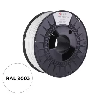 C-TECH tisková struna PREMIUM LINE ( filament ) , ABS, dopravní bílá, 1,75mm, 1kg C-TECH tisková struna PREMIUM LINE ( filament ) , ABS, dopravní bílá, 1,75mm, 1kg