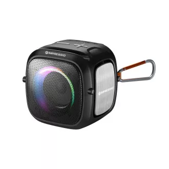 C-TECH reproduktor Impressio Qubis mini, bluetooth, čtečka, USB, AUX, RGB podsvícení, FM,USB-C C-TECH reproduktor Impressio Qubis mini, bluetooth, čtečka, USB, AUX, RGB podsvícení, FM,USB-C