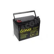 AVACOM Long Baterie 12V 34Ah olověný akumulátor DeepCycle AGM F4