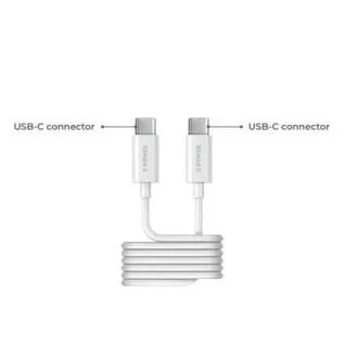 2-Power kabel USB-C to USB-C, 1M 2-Power kabel USB-C to USB-C, 1M