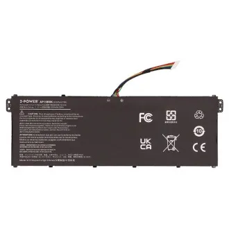 2-Power baterie pro ACER NITRO AN517-51 4 článková Baterie do Laptopu 14,8V 3620mAh