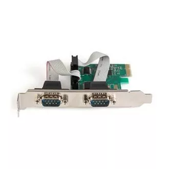 Digitus Adaptér PCI Express x1 2xseriový port, +low profile čipová sada: ASIX99100 Digitus Adaptér PCI Express x1 2xseriový port, +low profile čipová sada: ASIX99100