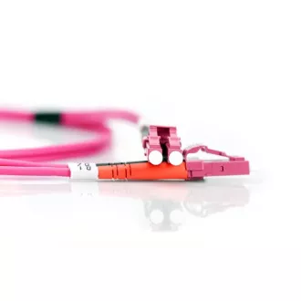 DIGITUS Fiber Optic Patch Cord, LC to LC, Multimode OM4 - 50/125 µ, Duplex Length 3m DIGITUS Fiber Optic Patch Cord, LC to LC, Multimode OM4 - 50/125 µ, Duplex Length 3m