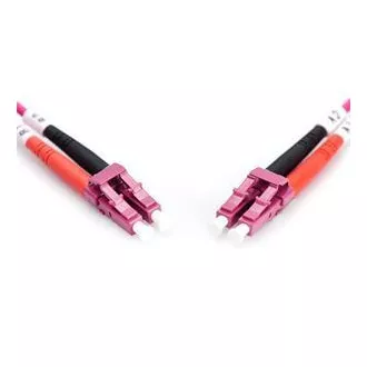 DIGITUS Fiber Optic Patch Cord, LC to LC, Multimode OM4 - 50/125 µ, Duplex Length 3m DIGITUS Fiber Optic Patch Cord, LC to LC, Multimode OM4 - 50/125 µ, Duplex Length 3m