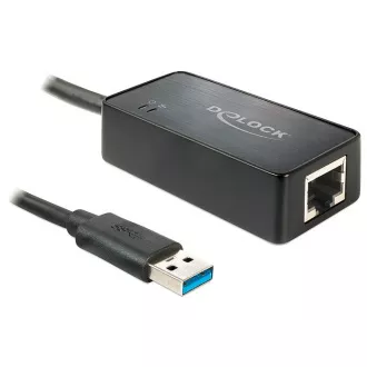 Delock Adaptér USB 3.0 > Gigabit LAN 10/100/1000 Mb/s Delock Adaptér USB 3.0 > Gigabit LAN 10/100/1000 Mb/s