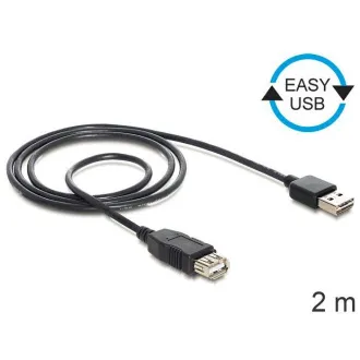 Delock kabel EASY-USB 2.0-A samec > USB 2.0-A samice,prodlužující 2 m Delock kabel EASY-USB 2.0-A samec > USB 2.0-A samice,prodlužující 2 m