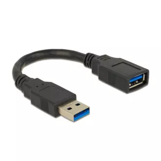 Delock USB 3.0 kabel prodlužující A/A samec/samice délka 15cm Delock USB 3.0 kabel prodlužující A/A samec/samice délka 15cm
