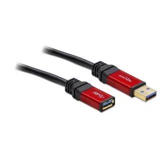 Delock USB 3.0 kabel prodlužující A/A samec/samice délka 5m Premium Delock USB 3.0 kabel prodlužující A/A samec/samice délka 5m Premium