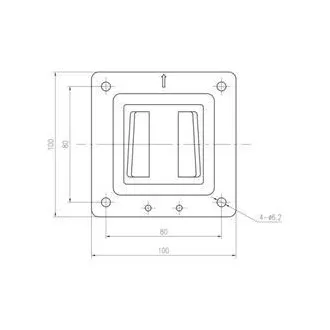 Digitus VESA držák LCD/LED na zeď do 69cm (27"), VESA 75 x 75 a 100 x 100, 18kg Digitus VESA držák LCD/LED na zeď do 69cm (27"), VESA 75 x 75 a 100 x 100, 18kg