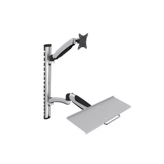 Digitus držák na monitor a klávesnici do 69cm (27"), flexibilní, 8kg VESA 75 x 75 a 100 x 100 mm Digitus držák na monitor a klávesnici do 69cm (27"), flexibilní, 8kg VESA 75 x 75 a 100 x 100 mm