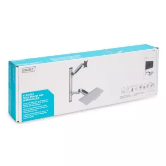 Digitus držák na monitor a klávesnici do 69cm (27"), flexibilní, 8kg VESA 75 x 75 a 100 x 100 mm Digitus držák na monitor a klávesnici do 69cm (27"), flexibilní, 8kg VESA 75 x 75 a 100 x 100 mm