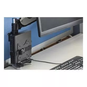 DIGITUS Multifunkční držák stolního počítače pro stolní svorky nebo mezi držáky VESA, VESA 75x75, 100x100