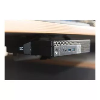 DIGITUS Multifunkční držák stolního počítače pro stolní svorky nebo mezi držáky VESA, VESA 75x75, 100x100