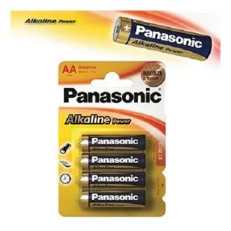 Panasonic LR6 Alkaline Power (alkalická; AA; 1,5V; BL4) 4ks - Blister