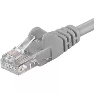 PremiumCord Patch kabel UTP RJ45-RJ45 CAT6 10m šedá PremiumCord Patch kabel UTP RJ45-RJ45 CAT6 10m šedá