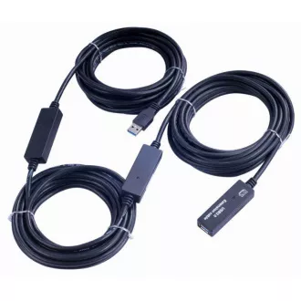PremiumCord USB 3.0 repeater a prodlužovací kabel A/M-A/F 15m PremiumCord USB 3.0 repeater a prodlužovací kabel A/M-A/F 15m