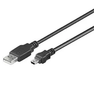 PremiumCord Kabel USB 2.0, A-B mini, 5pinů, 2m PremiumCord Kabel USB 2.0, A-B mini, 5pinů, 2m