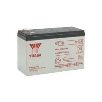 Fukawa YUASA NP7-12L (12V; 7Ah; faston F2-6,3mm; životnost 5let) Fukawa YUASA NP7-12L (12V; 7Ah; faston F2-6,3mm; životnost 5let)