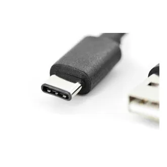 Digitus Připojovací kabel USB C na A 1,0 m, 3A, 480 MB, verze 2.0