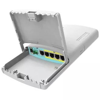 MikroTik RouterBOARD RB960PGS-PB PowerBox Pro, 5xGLAN (4x PoE-OUT), Outdoor, nap. adaptér, ROS L4, mont.set MikroTik RouterBOARD RB960PGS-PB PowerBox Pro, 5xGLAN (4x PoE-OUT), Outdoor, nap. adaptér, ROS L4, mont.set