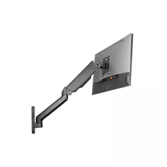 DIGITUS Nástěnný držák pro monitory s jednou plynovou pružinou, 32", max. 9 kg, černý VESA 75x100 DIGITUS Nástěnný držák pro monitory s jednou plynovou pružinou, 32", max. 9 kg, černý VESA 75x100