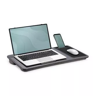 DIGITUS Notebookový stůl / pracovní stanice do 17", slot pro mobilní telefon, podložka pod myš DIGITUS Notebookový stůl / pracovní stanice do 17", slot pro mobilní telefon, podložka pod myš
