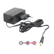 AVACOM Napájecí adaptér univerzální 12V 1A 12W konektor 5,5mm x 2,1mm plus pól uprostřed