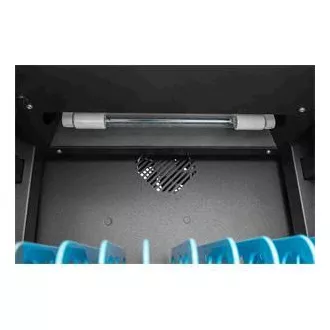 DIGITUS mobilní stolní nabíjecí skříňka pro tablety do 14 palců, 10 zařízení. UV-C, USB-C ( až 20W na zařízení