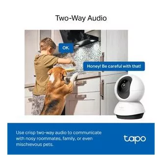 TP-LINK Tapo C220 - IP kamera s naklápěním a WiFi, 4MP (2560 * 1440), ONVIF TP-LINK Tapo C220 - IP kamera s naklápěním a WiFi, 4MP (2560 * 1440), ONVIF