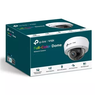 TP-Link VIGI C250(4mm) Dome kamera, 5MP, 4mm, Full-Color TP-Link VIGI C250(4mm) Dome kamera, 5MP, 4mm, Full-Color