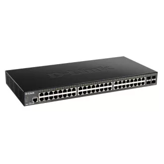 D-Link DGS-1250-52X, 48-port Gigabit Smart Managed Switch with 4x 10G SFP+ ports D-Link DGS-1250-52X, 48-port Gigabit Smart Managed Switch with 4x 10G SFP+ ports