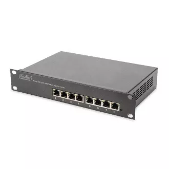 DIGITUS Gigabit Ethernet Switch 8-port, 10 palců, nemanagovaný DIGITUS Gigabit Ethernet Switch 8-port, 10 palců, nemanagovaný
