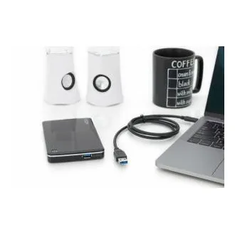 Digitus Připojovací kabel USB typu C, typ C na A M/M, 1,0 m, všechny funkce, Gen2, 3A, 10 GB, verze 3.1, CE, bl Digitus Připojovací kabel USB typu C, typ C na A M/M, 1,0 m, všechny funkce, Gen2, 3A, 10 GB, verze 3.1, CE, bl