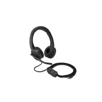Kensington H1000 USB-C sluchátka s mikrofonem a ovládáním hlasitosti Kensington H1000 USB-C sluchátka s mikrofonem a ovládáním hlasitosti