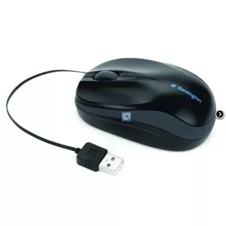 Kensington mobilní myš Pro Fit se svinovacím USB kabelem