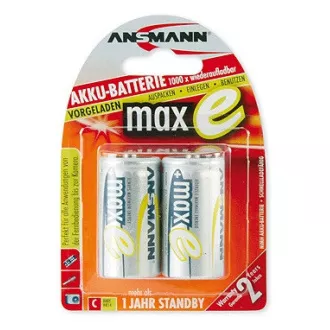 Ansmann akumulátor C NiMH 4500 mAh (2 ks) maxE Ansmann akumulátor C NiMH 4500 mAh (2 ks) maxE