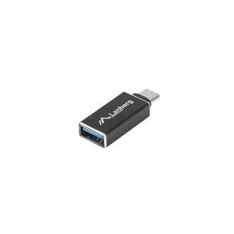 LANBERG USB-C(M) 3.1 na USB-A(F) adaptér černý OTG