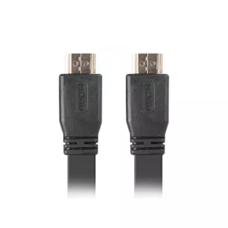 LANBERG HDMI M/M 2.0 kabel 5M 4K černý plochý