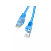 LANBERG Patch kabel CAT.6 FTP 0.5M modrý Fluke Passed