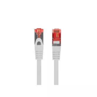 LANBERG Patch kabel CAT 6 S-FTP, AWG 26/7, LSZH, měď, šedý, 10m