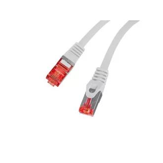 LANBERG Patch kabel CAT 6 S-FTP, AWG 26/7, LSZH, měď, šedý, 2m