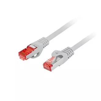 LANBERG Patch kabel CAT 6 S-FTP, AWG 26/7, LSZH, měď, šedý, 2m