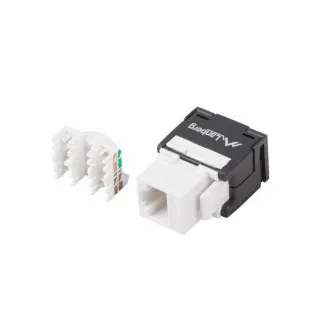 LANBERG KEYSTONE TOOLLESS MODULE RJ45->LSA CAT.5E UTP 180° LANBERG KEYSTONE TOOLLESS MODULE RJ45->LSA CAT.5E UTP 180°