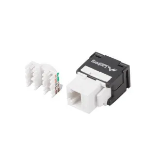 LANBERG KEYSTONE MODULE TOOLLESS RJ45->LSA CAT.6A UTP 180° LANBERG KEYSTONE MODULE TOOLLESS RJ45->LSA CAT.6A UTP 180°