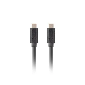 Lanberg USB-C M/M 3.1 GEN 2 kabel 1,8m 10GB/S PD100W černá Lanberg USB-C M/M 3.1 GEN 2 kabel 1,8m 10GB/S PD100W černá