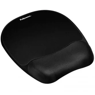 Fellowes podložka pod myš a zápěstí pěnová černá Fellowes podložka pod myš a zápěstí pěnová černá