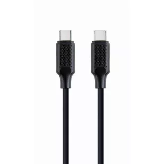 GEMBIRD CABLEXPERT Kabel USB PD (Power Delivery), 60W, Type-C na Type-C kabel (CM/CM), 1,5m, datový a napájecí, černý GEMBIRD CABLEXPERT Kabel USB PD (Power Delivery), 60W, Type-C na Type-C kabel (CM/CM), 1,5m, datový a napájecí, černý