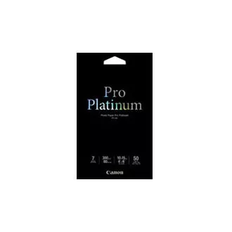 Canon fotopapír PT-101 Photo Paper PRO Platinum - 10x15cm (4x6inch) - 300g/m2 - 50 listů - lesklý